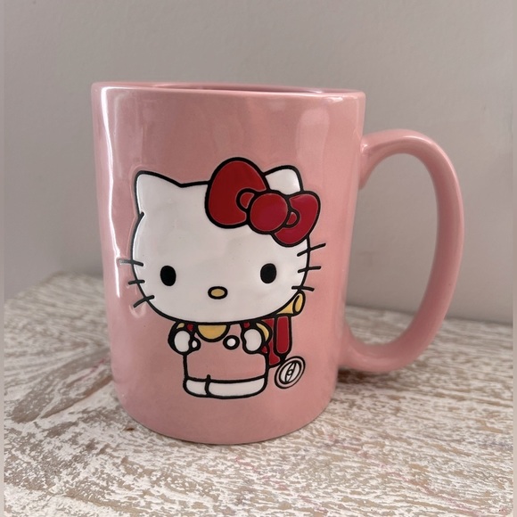 Hello Kitty Other - Hello Kitty, Sanrio, Ceramic, Coffee, Mug.